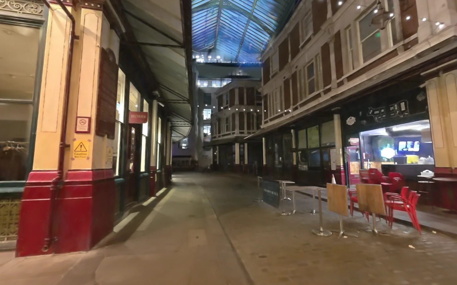 A generated extension grows from the Leadenhall Market capture.