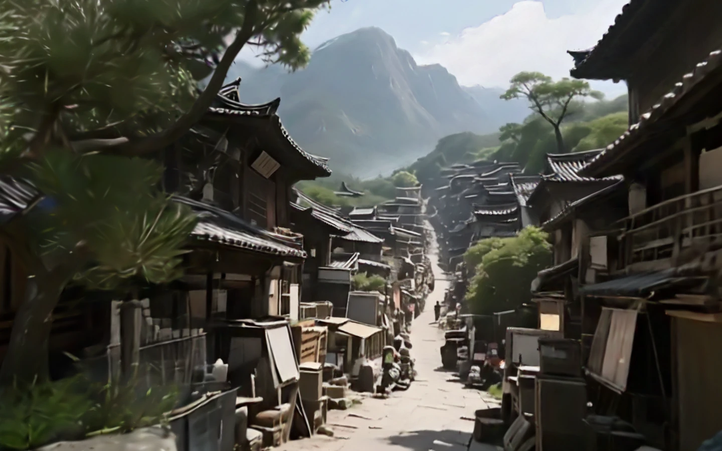 Mountain village